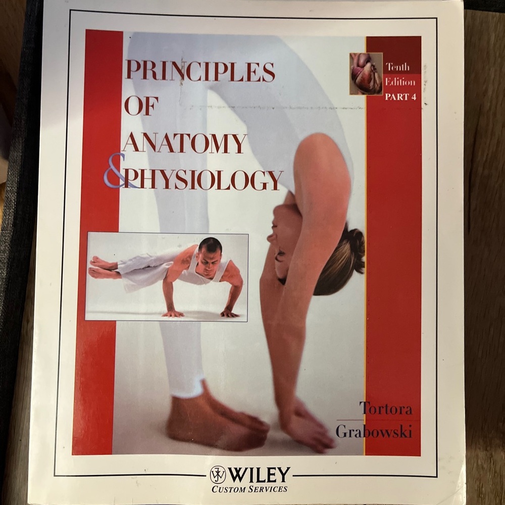 Principles of anatomy & physiology textbook